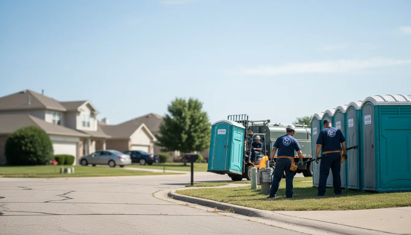 Porta Potty Rental in Franklinville, NC near me